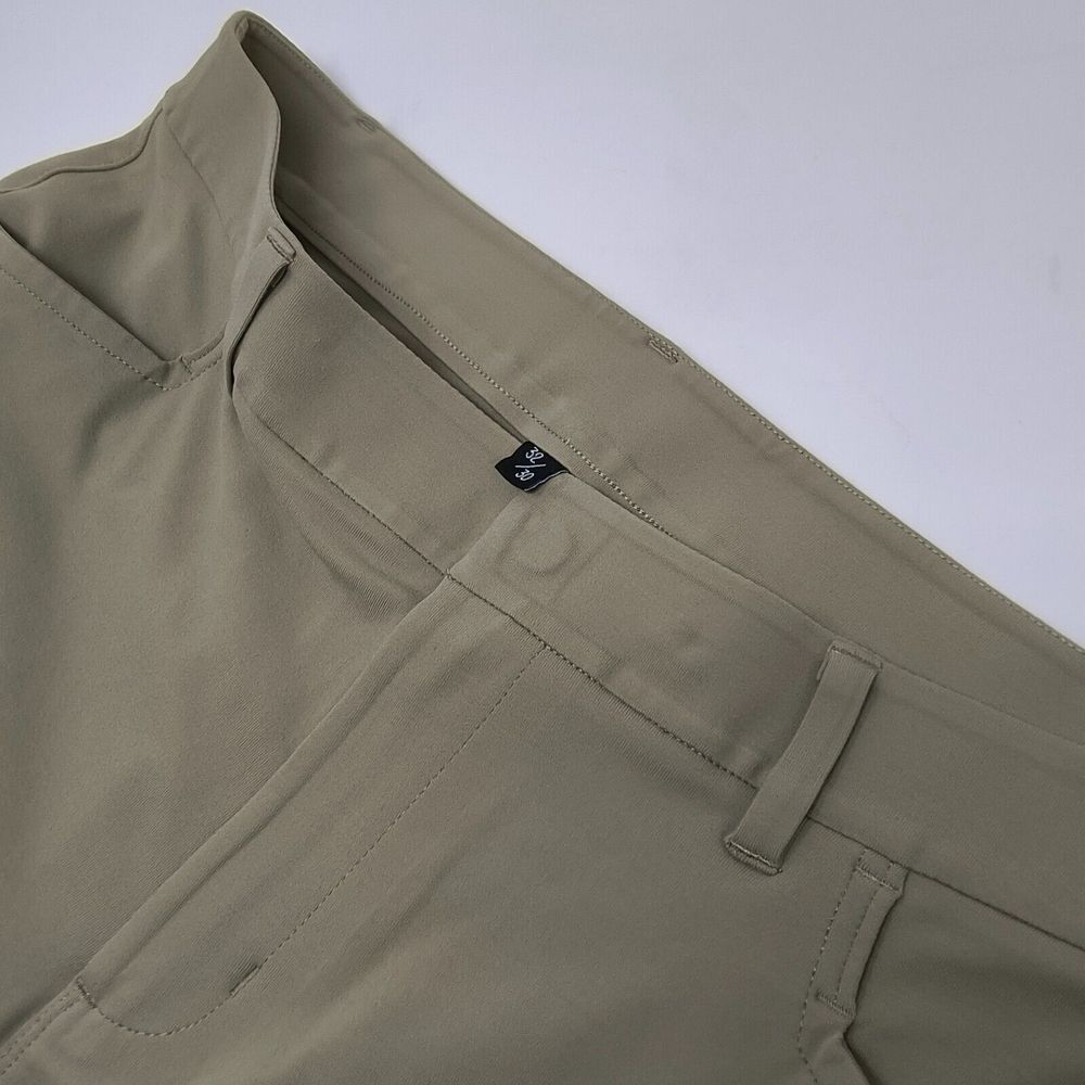 Public Rec Pants Women's 32x30 Khaki All day Casual 29"‎ Inseam Nylon Spandex